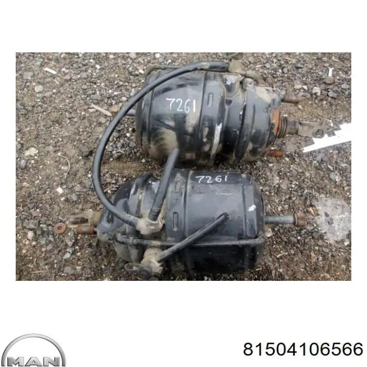Камера гальмівна 81504106566 MAN