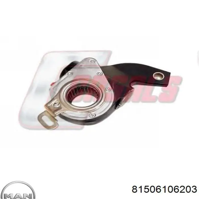 Тріскачка гальмівна, заднього моста MAN 81506106203 ціна, від 53.90 USD