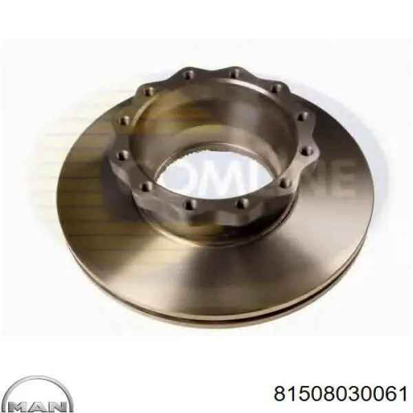Гальмівні диски 81508030061 MAN