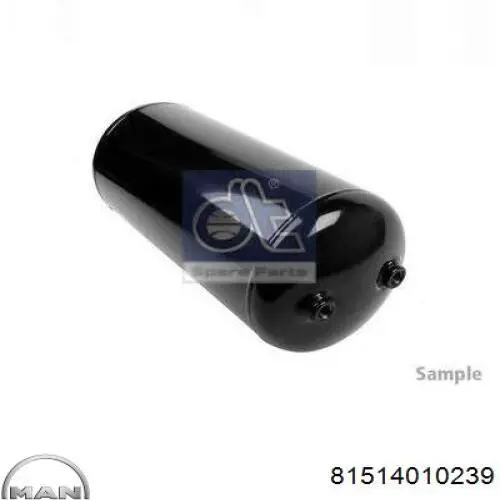 Ресивер пневматичної системи Diesel Technic 370114 ціна, від 79.56 USD