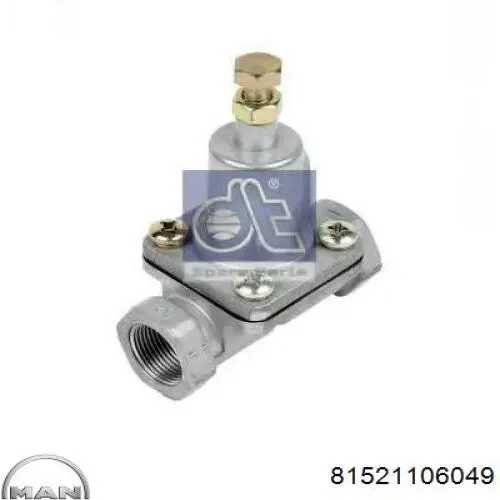 Купити 4341001260 Wabco Клапан надувочного повітря