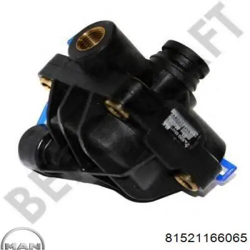 Прискорювальний клапан пневмосистеми MAN 81521166065 ціна, від 30.51 USD