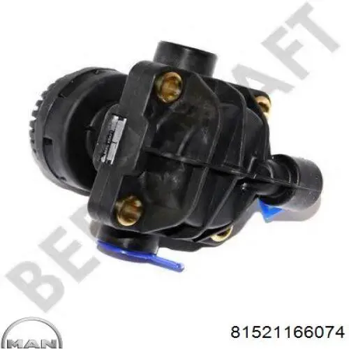Клапан аварійного розгальмовування MAN 81521166074 ціна, від 49.02 USD