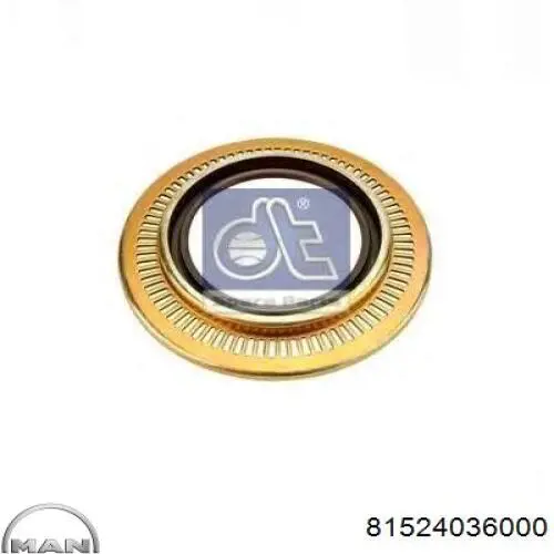 Сальник передньої маточини MAN 81524036000 ціна, від 32.81 USD