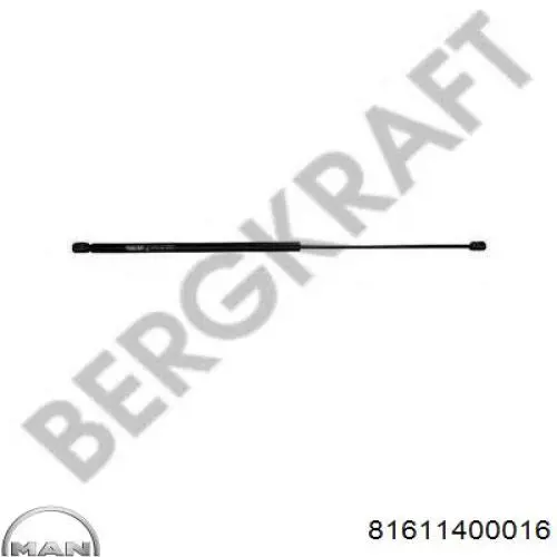 Амортизатор капота 81611400016 MAN