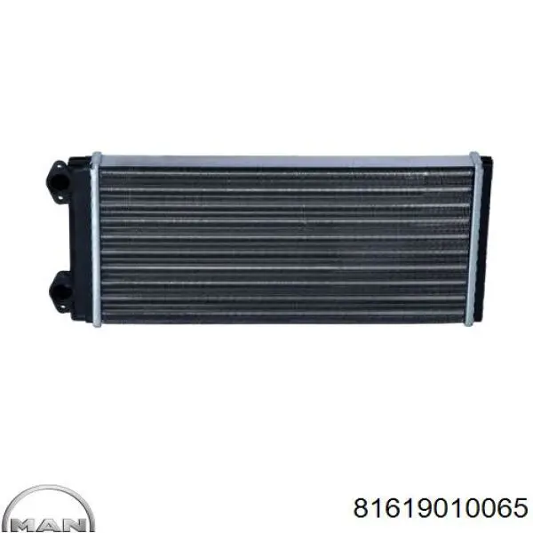 Радіатор пічки (обігрівача) MAN 81619010065 ціна, від 28.57 USD