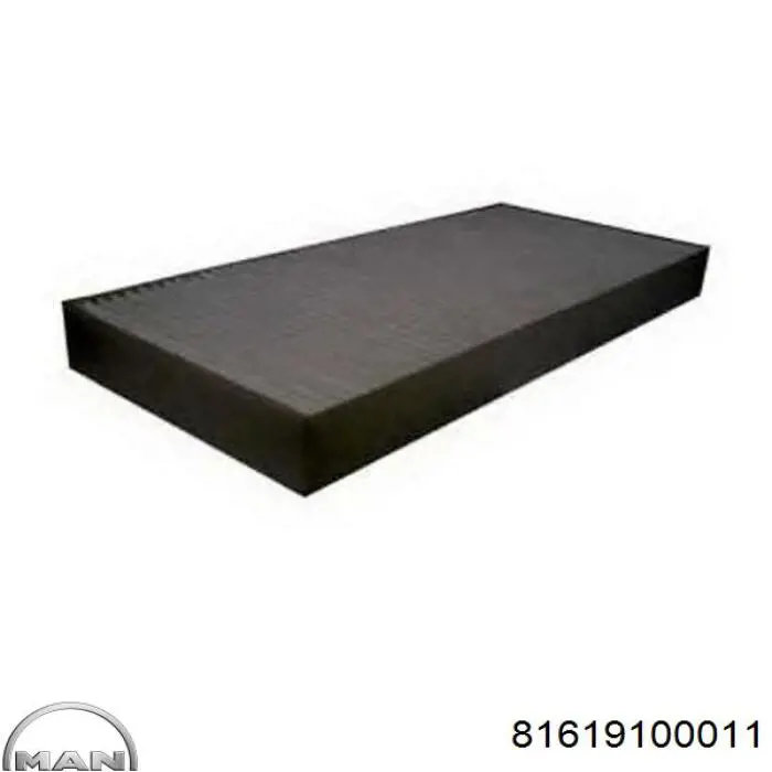 Купити 81619100011 MAN Фільтр салону вугільний