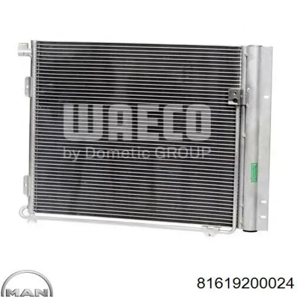 Конденсатор кондиціонера MAN 81619200024 ціна, від 113.33 USD