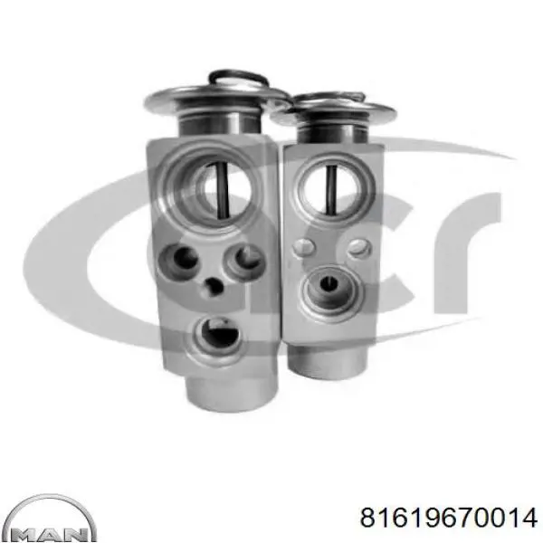 Клапан TRV, кондиціонера MAN 81619670014 ціна, від 26.57 USD