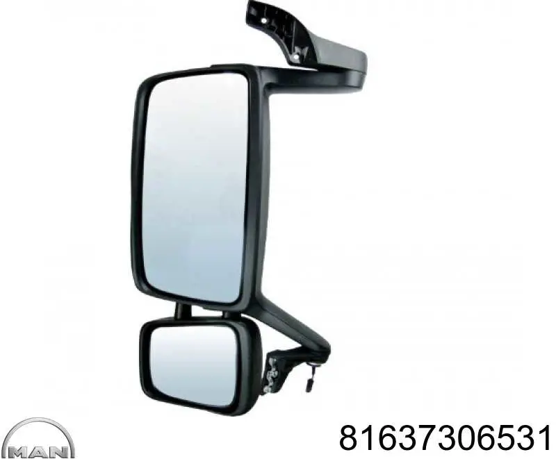Праве бічне дзеркало Daniparts DPMA012 ціна, від 277.98 USD