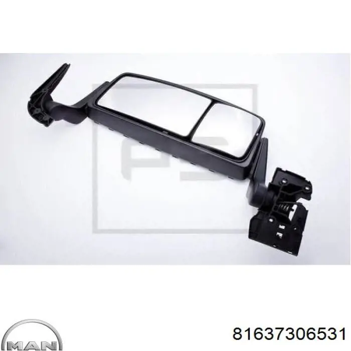 Праве бічне дзеркало Pacol MANMR039R ціна, від 277.98 USD