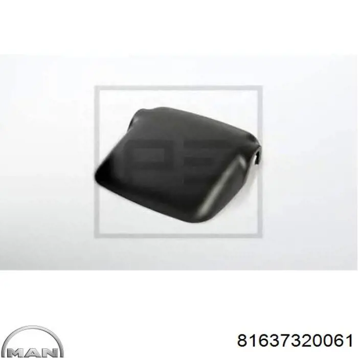 Накладка (кришка) дзеркала заднього виду 81637320061 MAN