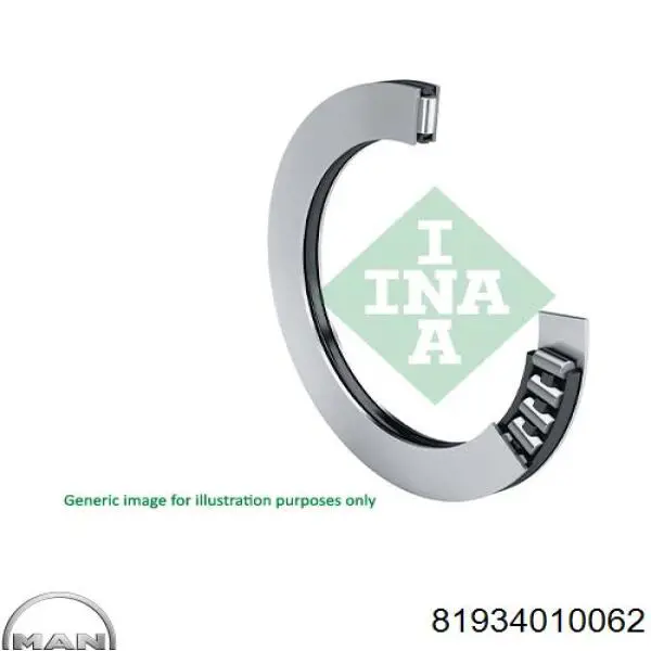 Купити 81934010062 MAN Підшипник КПП