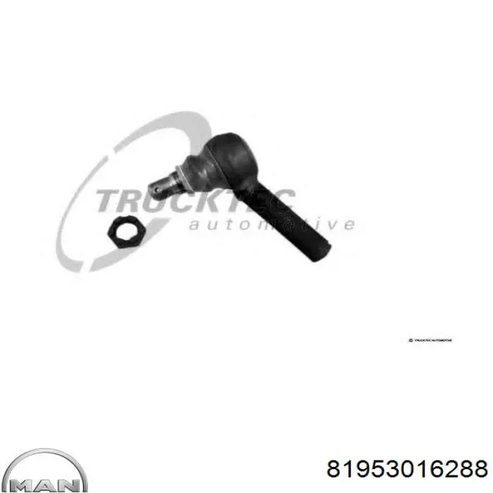 Накінечник поперечної рульової тяги MAN 81953016288 ціна, від 30.94 USD