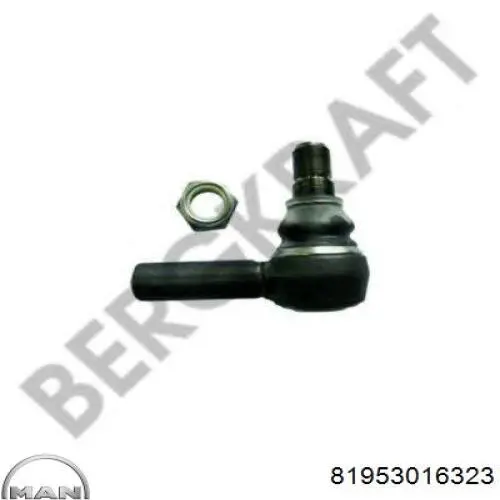 Наконечник поперечної рульової тяги Mercedes A0024600448