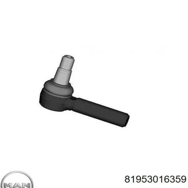 Накінечник поперечної рульової тяги MAN 81953016359 ціна, від 16.16 USD
