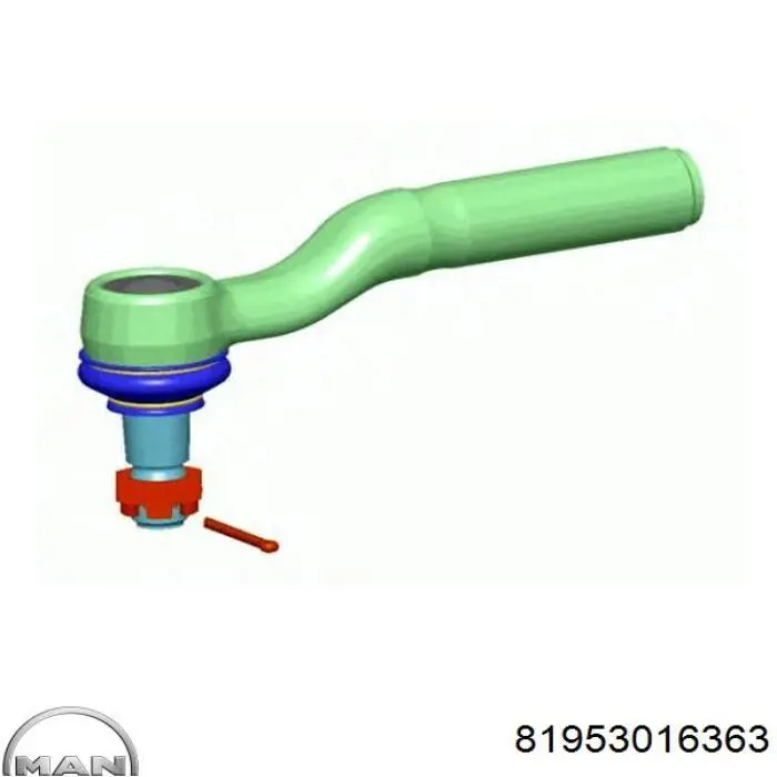 Накінечник поперечної рульової тяги Aplus 23252AP ціна, від 35.51 USD