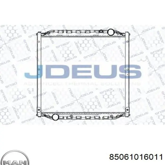 Радіатор основний MAN 85061016011 ціна, від 409.23 USD