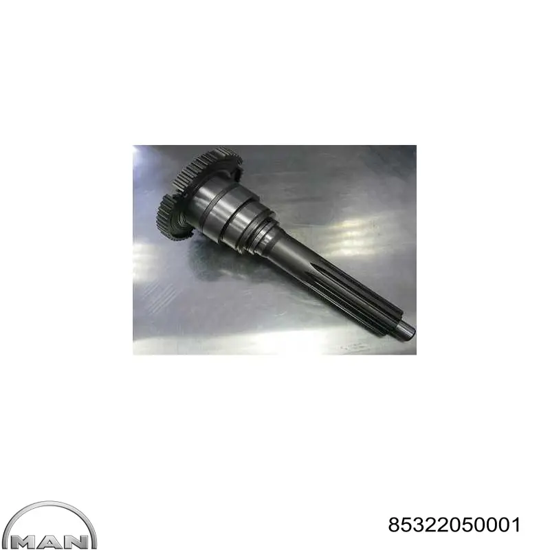 Вал первинний КПП ZF Parts 1316202025 ціна, від 293.80 USD