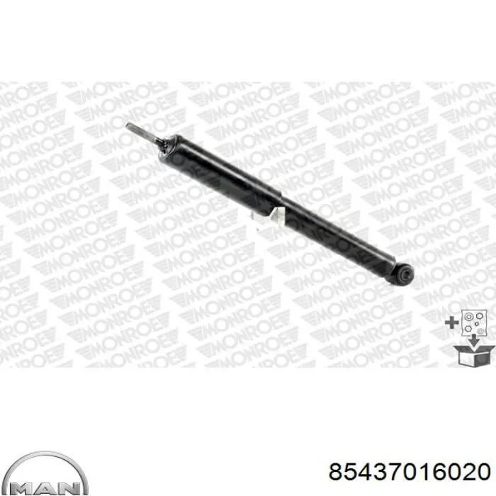Стойка амортизатора передняя MAN 85437016020 ціна, від 109.84 USD