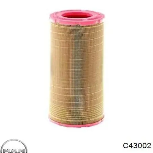 Елемент повітряного фільтра MAN C43002 ціна, від 13.51 USD