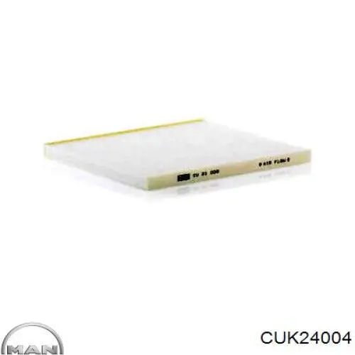 Фільтр повітряний обігрівача MAN CUK24004 ціна, від 9.10 USD