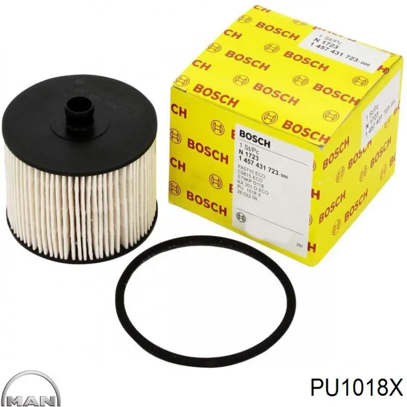 PU1018X MAN Фільтр палива