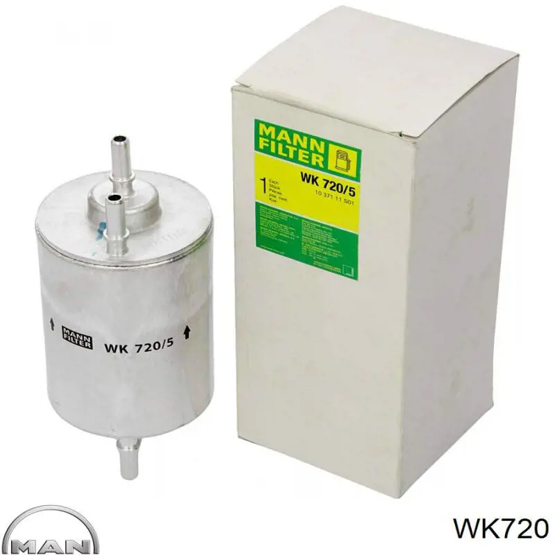 Фільтр тонкого очищення палива MAN WK720 ціна, від 33.19 USD