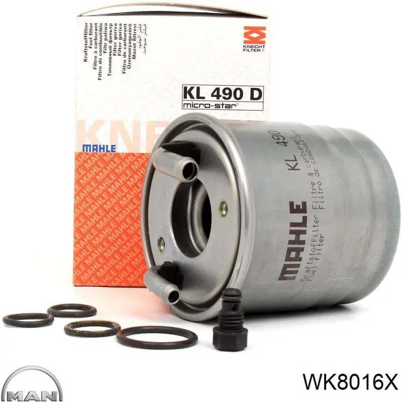 WK8016X MAN фільтр паливний