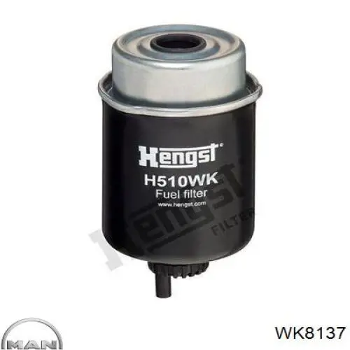 Паливний фільтр WK8137 MAN