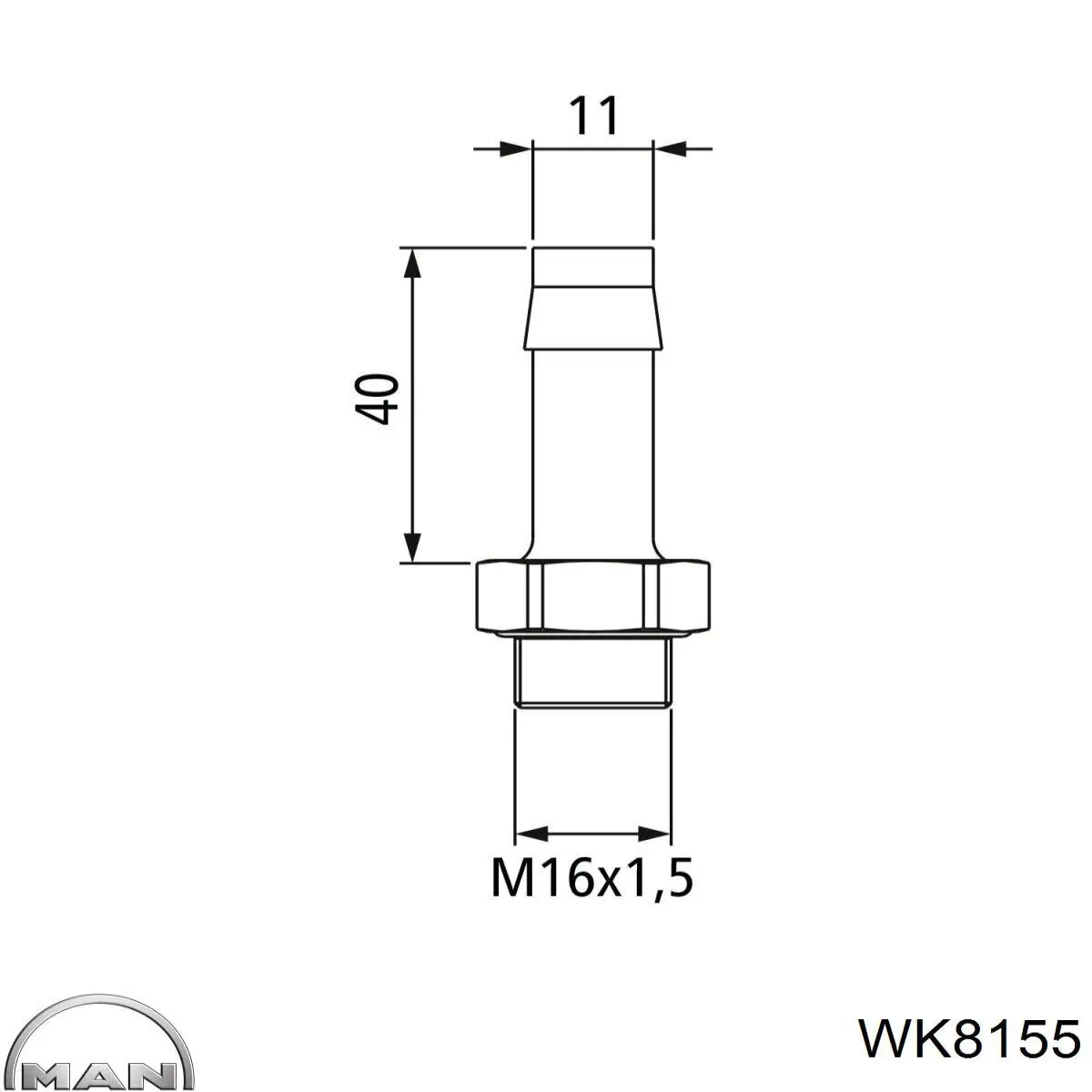 Паливний фільтр FS19830 Fleetguard