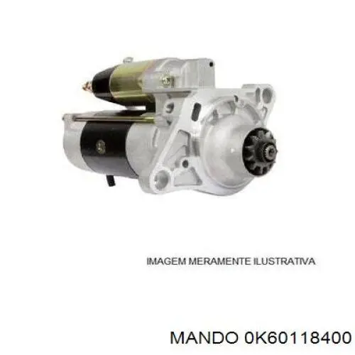 Стартер Hyundai/Kia OK60118400 ціна, від 139.51 USD