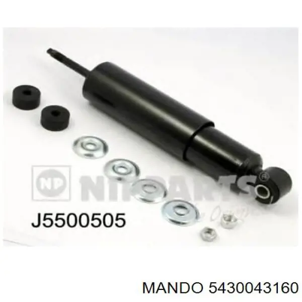 Стойка амортизатора передняя Mando 5430043160 ціна, від 22.61 USD