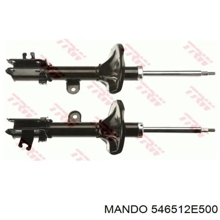 Амортизатор передньої підвіски, лівий Mando 546512E500 ціна, від 35.97 USD