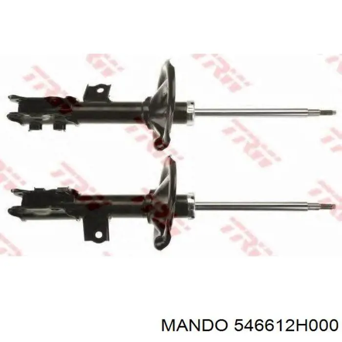 Амортизатор передній, правий Rider RD3470338022 ціна, від 44.34 USD