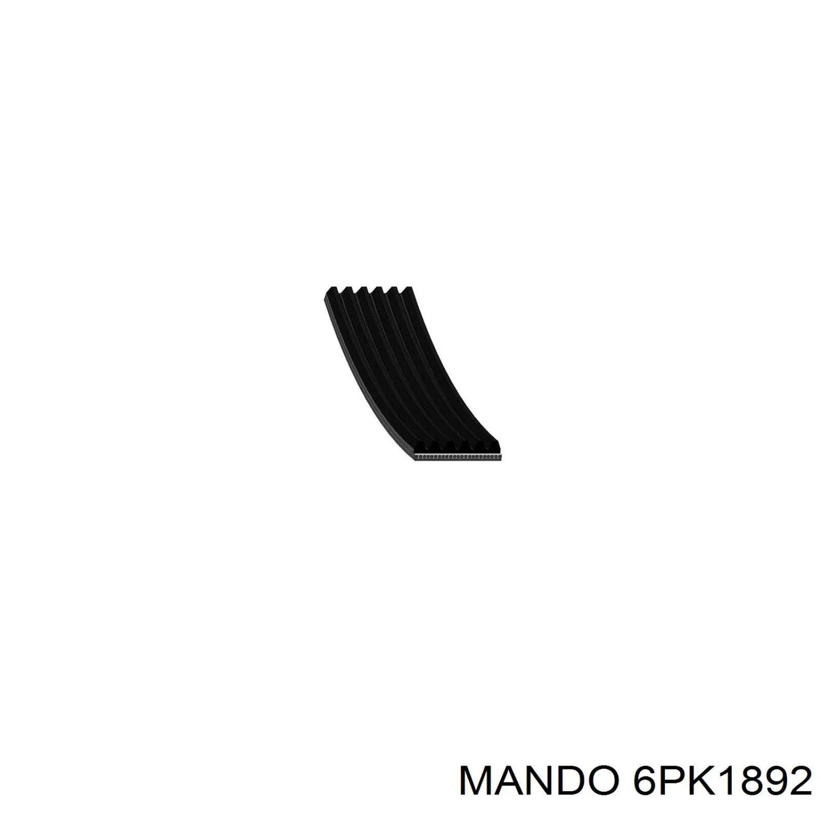 6PK1892 Mando ремінь приводний, агрегатів