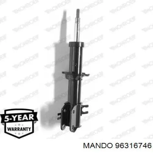 Амортизатор передній, правий 96316746 Mando