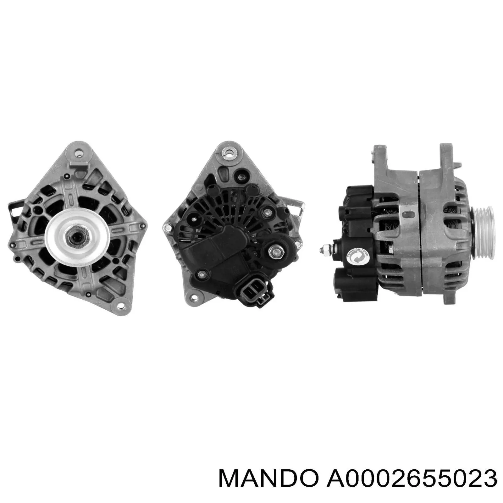 Генератор Mando A0002655023 ціна, від 113.75 USD