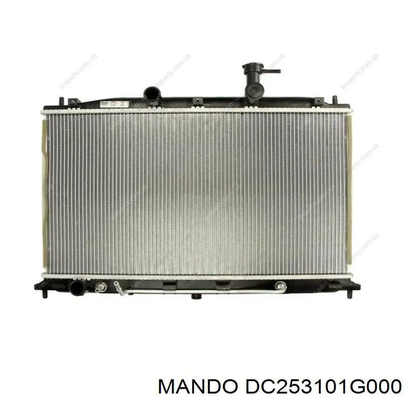 R302731121 Doowon радіатор охолодження двигуна