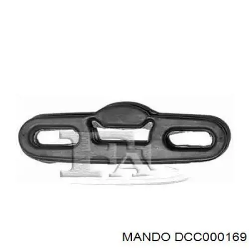 DCC000169 Mando подушка кріплення глушника