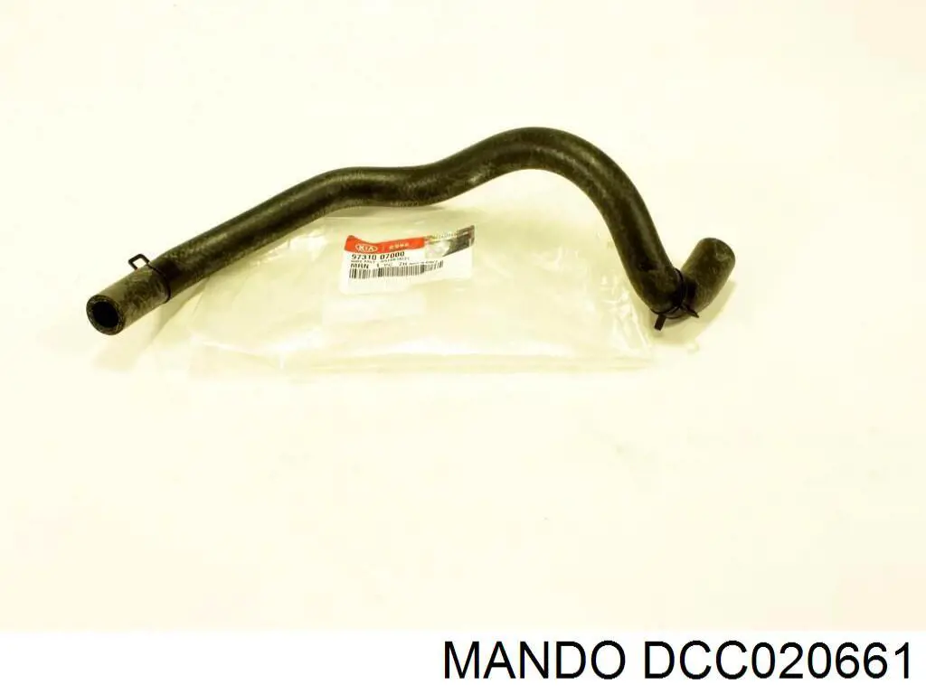 Шланг/патрубок радіатора охолодження, нижній Mando DCC020661 ціна, від 8.87 USD