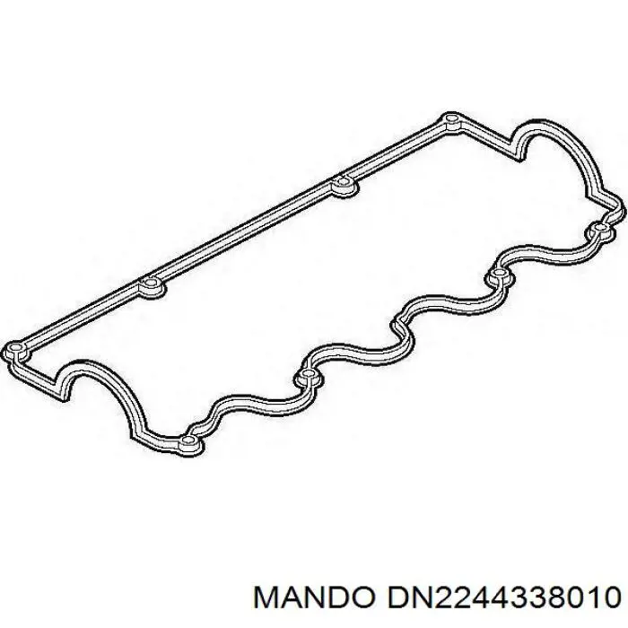 Кільце ущільнювальне свічкового колодязя Mando DN2244338010 ціна, від 1.97 USD