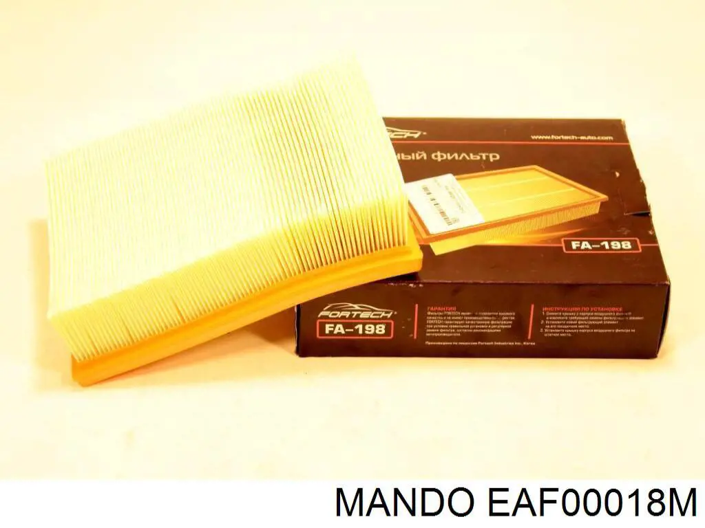 Елемент повітряного фільтра Mando EAF00018M ціна, від 5.23 USD