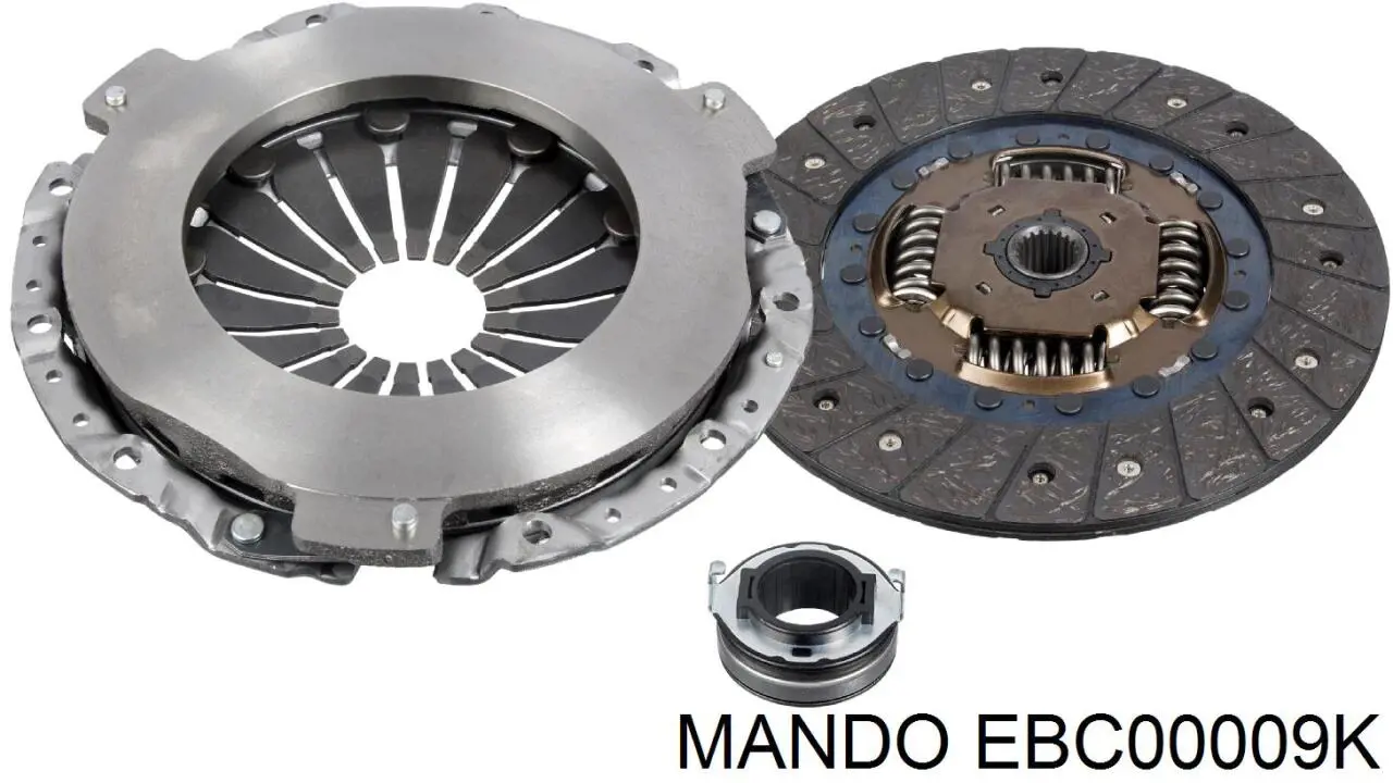 Вижимний підшипник EBC00009K Mando