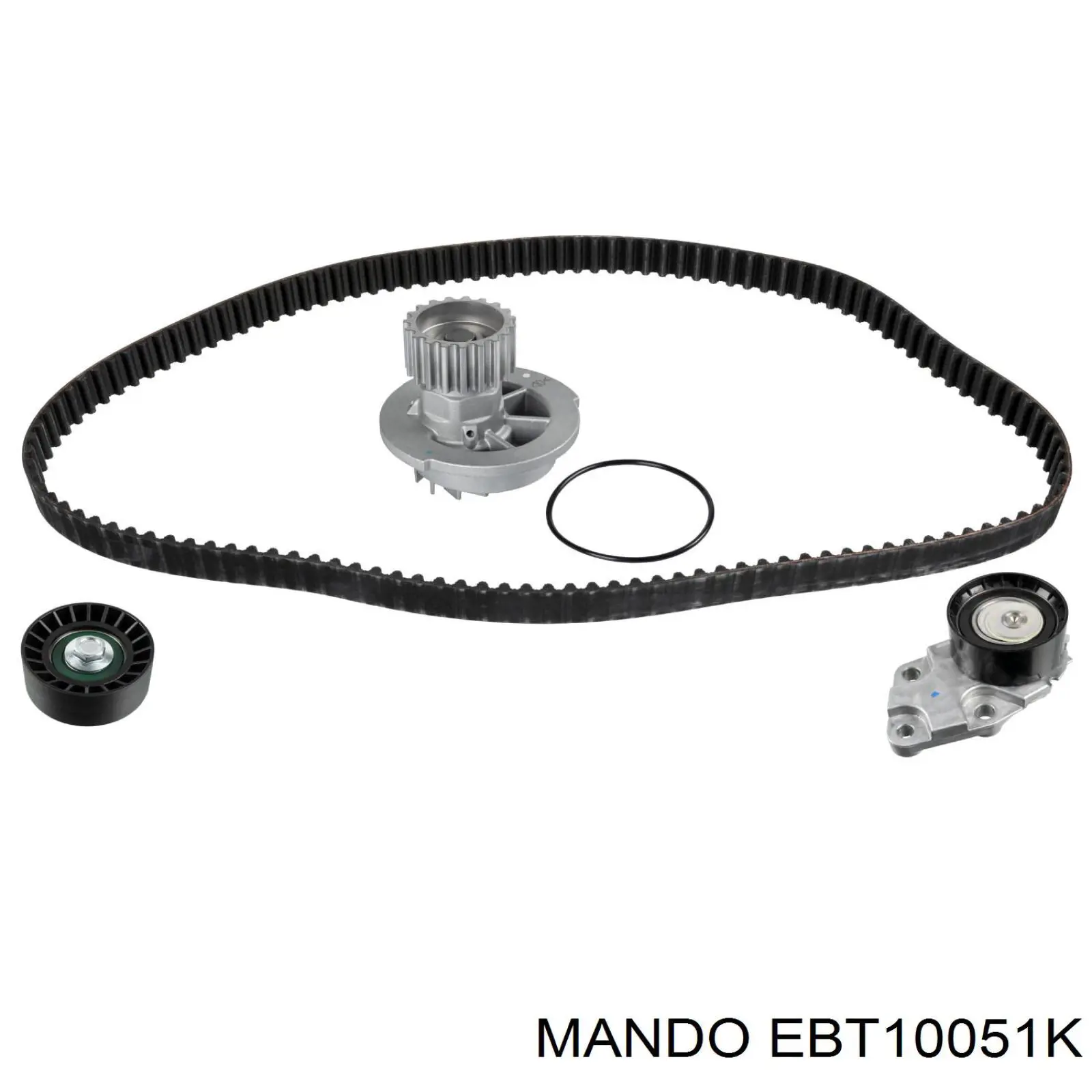 Купити EBT10051K Mando Ролик паразитний ГРМ