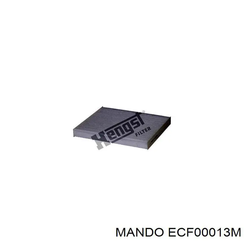 Купити ECF00013M Mando Фільтр салону вугільний