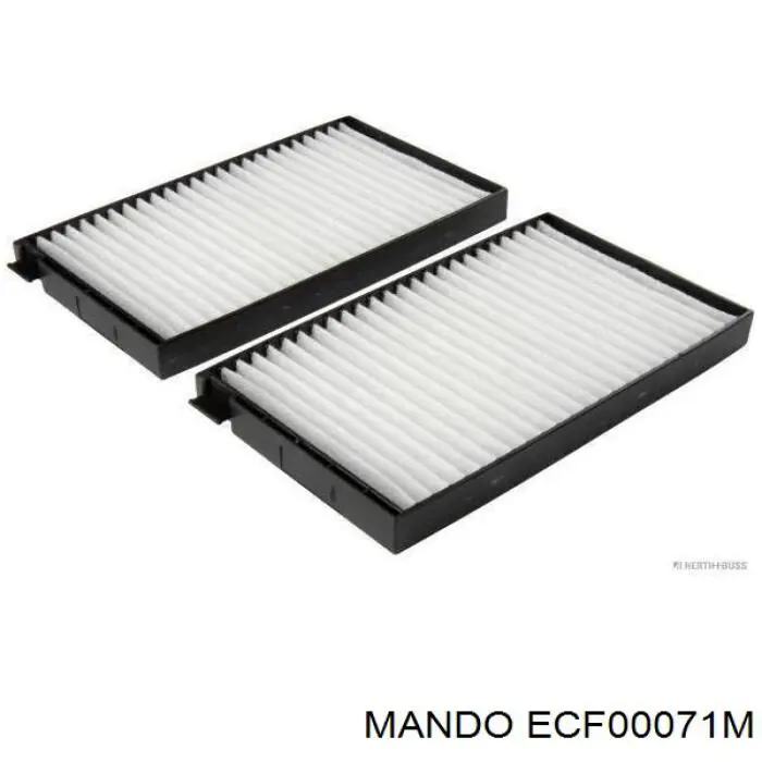 Фільтр повітряний обігрівача Mando ECF00071M ціна, від 5.85 USD