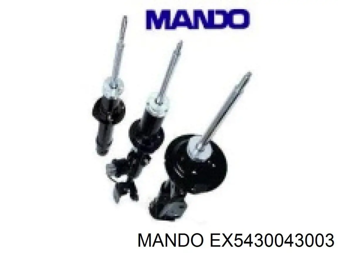 Стойка амортизатора передняя Mando EX5430043003 ціна, від 13.70 USD