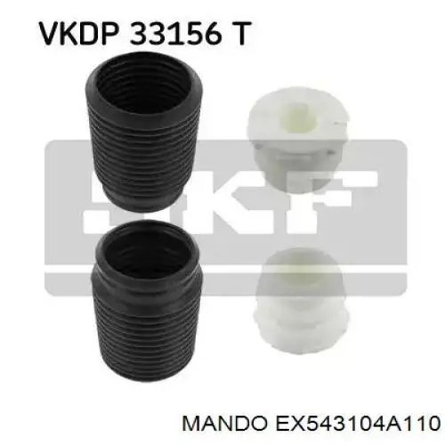 Стойка амортизатора передняя Mando EX543104A110 ціна, від 18.85 USD