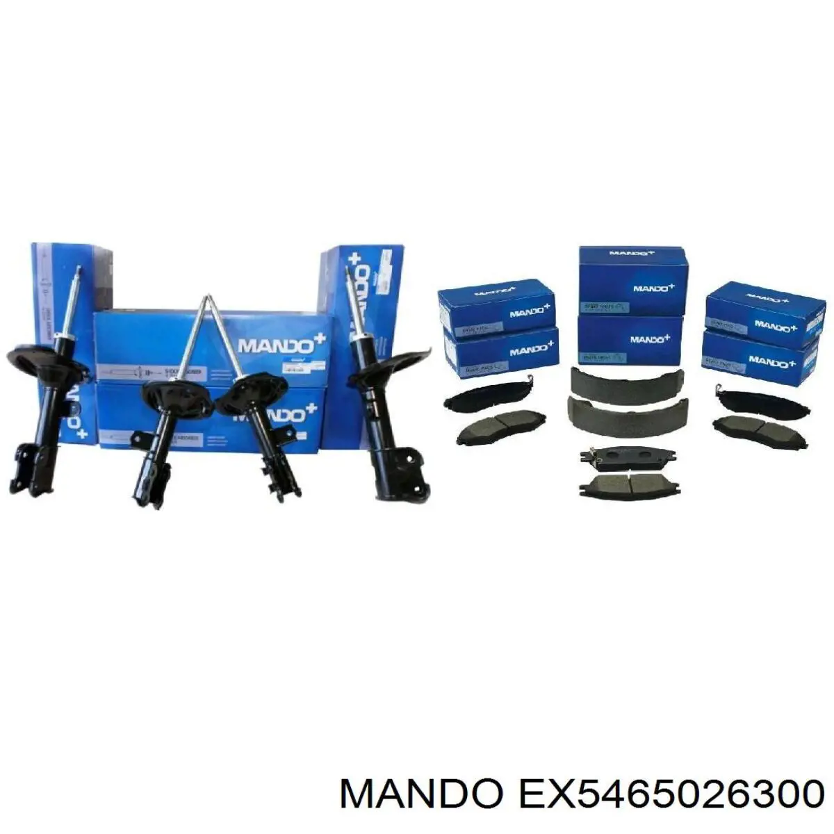 Купити EX5465026300 Mando Амортизатора передній лівий
